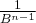 \frac{1}{B^{n-1}}